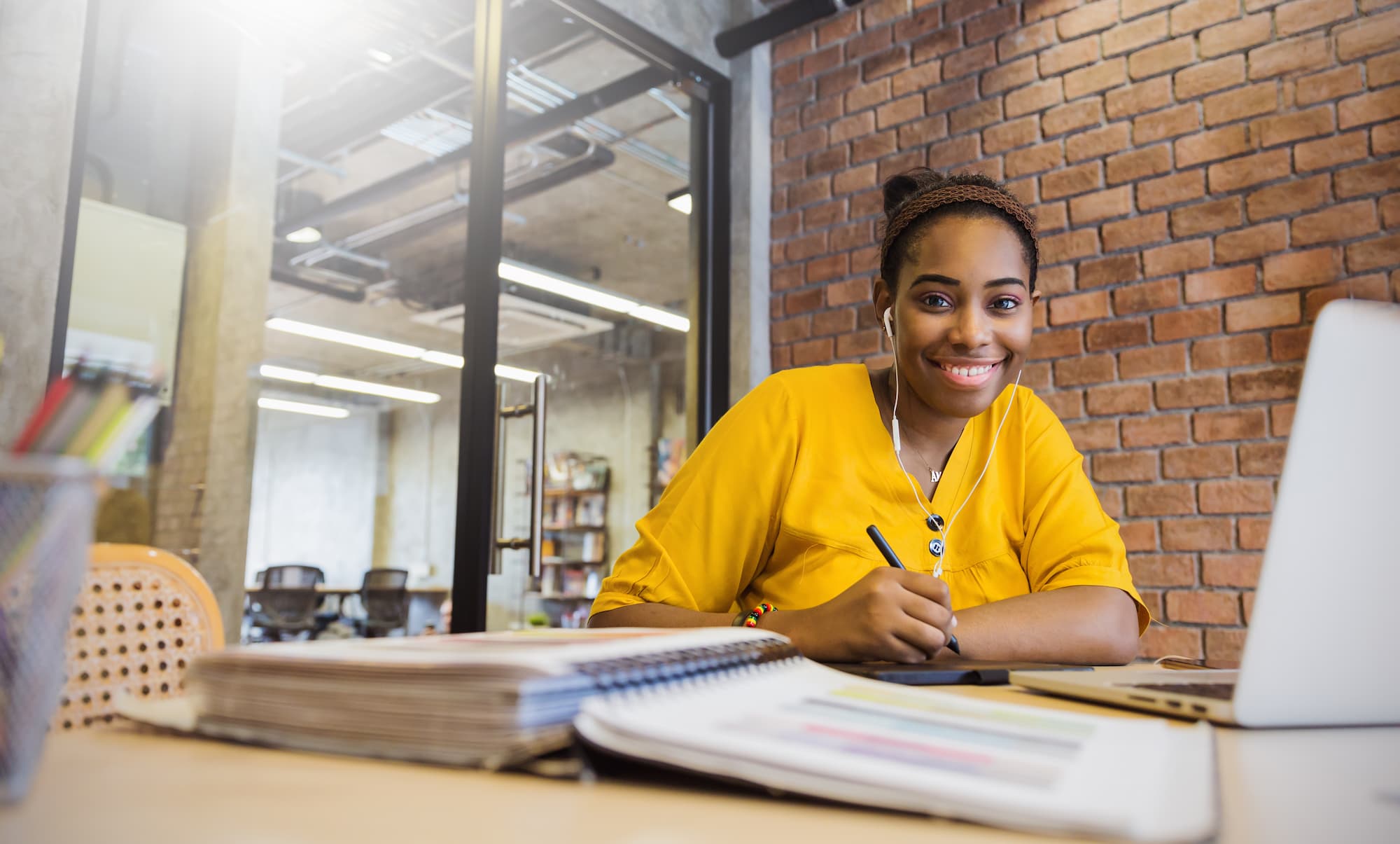 small_business_ideas_for_teens A young woman starts a working on one of the top small business ideas for teens